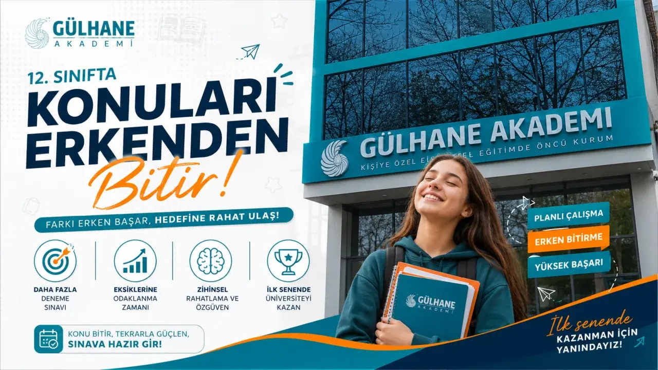 Gülhane Akademi 12. Sınıf Programı