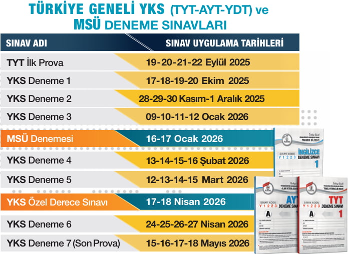 Özdebir LGS Sınav Takvimi