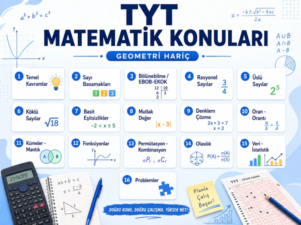 TYT Matematik Konuları