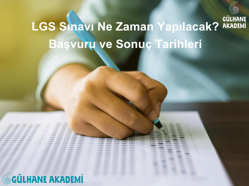 lgs sinavi ne zaman yapilacak