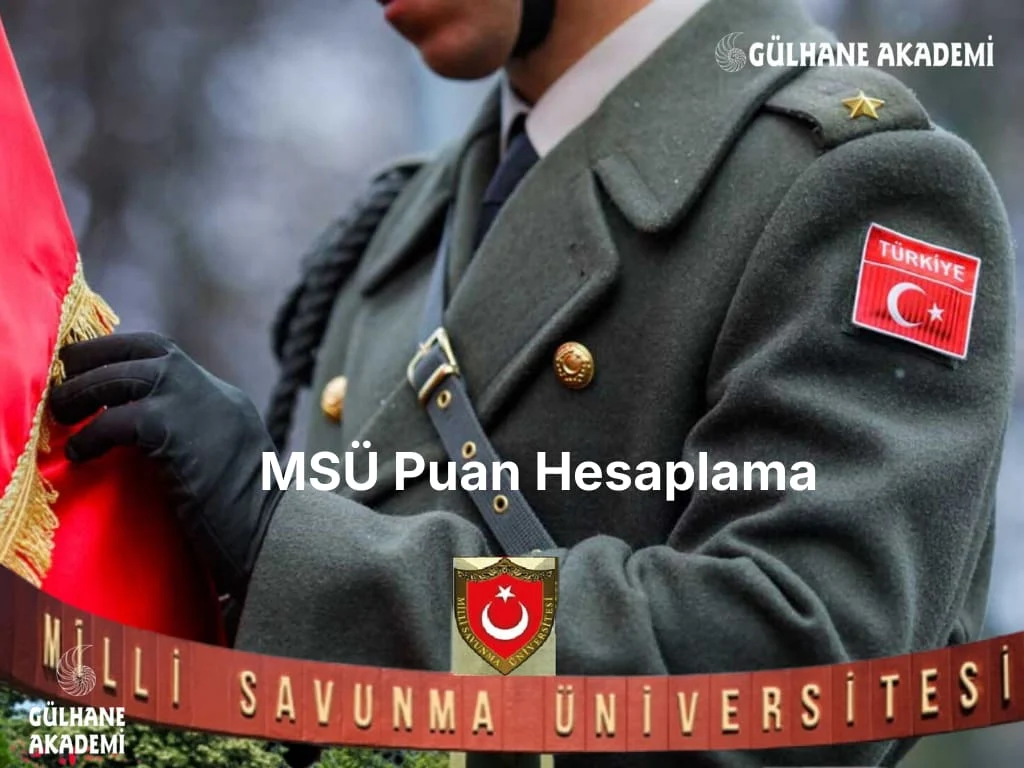 MSÜ Puan Hesaplama 1 MSÜ Puan Hesaplama