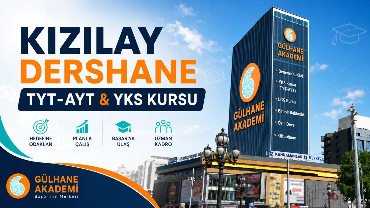 Kızılay Dershane - TYT - AYT & YKS Kursu 1 Kızılay Dershane