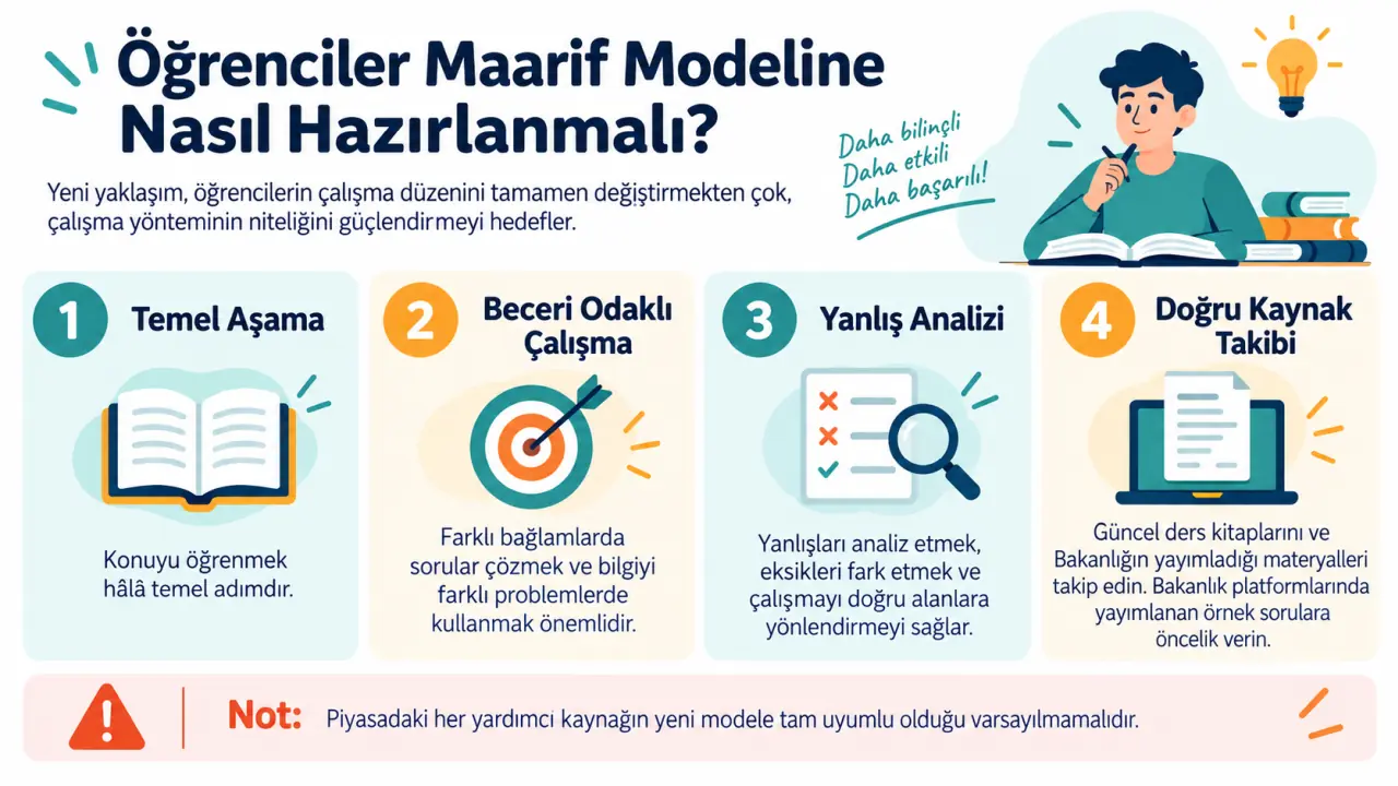 Türkiye Yüzyılı Maarif Modeli Nedir? Sınav Sistemi Değişecek mi? 16 Maarif modelinde sınava nasıl hazırlanılır?